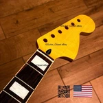 Deluxe Jazzmaster Maple Rosewood Neck Fits Fender & Warmoth, Strat Ujzre. Fixed Price $145.00.