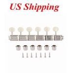 Kaish 6 Inline Strat/tele Nickel W/ Aged White Vintage Guitar Tuners Tuning Keys. Fixed Price $21.99.