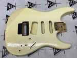 Vintage 80'S Kramer Striker 600ST Electric Guitar Body Cream. Fixed Price $145.00.
