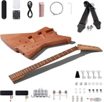 Leo Jaymz Diy Electric Bass Guitar Kit Mahogany Body Maple Neck Ax Style. Fixed Price $268.19.