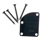 Fender Squier Showmaster 20TH Anniversary Black Guitar Contour Neck Plate. Fixed Price $49.99.