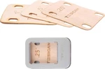 3PCS Guitar Neck Shims Made Of Canada Solid Maple 0.25 0.5 1 Degree. Fixed Price $18.50.