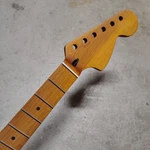Roasted Maple Neck Fits Fender Stratocaster Body 22 Frets Modern Satin. Fixed Price $60.00.