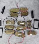 Lot Humbucker Guitar Pickups Epiphone Lp Neck Bridge Electric Parts Repair. Fixed Price $159.99.