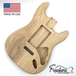 Guitar Body Universal Route S-style Ash Unfinished-fits Fender Strat. Fixed Price $120.00.