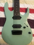 Ibanez RG7321 Seafoam Bareknuckle Nailbomb. Fixed Price $524.99.