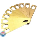 Maxcheer 10PCS Guitar Neck Shims 4PCS 0.2MM, 0.5MM And 2PCS. Fixed Price $20.00.