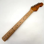 Fender Stratocaster Neck Maple Road Worn 50S Stainless Nitro RWN6423. Fixed Price $479.99.