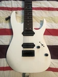 Ibanez RG7421 White Dimarzio Titan. Fixed Price $549.99.