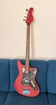 Egmond Typhoon Bass Guitar 1966-1968 Red Tolex. Fixed Price $649.00.