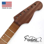 Guitar Neck - Roasted Curly Maple On Sapele Style Fits Fender Stratocaster. Fixed Price $219.00.