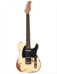 Kgd Relic Electric Guitar Cream Yellow Mahogany Body Maple Neck Rosewood Frets. Fixed Price $329.19.