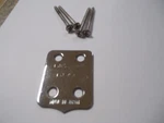Vintage Teisco Norma EG673 Hollow Body Japan Neck Mounting Plate & Screws. Fixed Price $64.00.