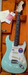 Fender Jeff Beck Stratocaster Guitar, Rosewood Fretboard, Surf Green With Case. Fixed Price $2499.99.