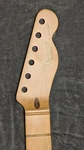 American Made Fender Telecaster Maple Neck Corona California 9.5 Radius 22 Frets. Fixed Price $350.00.