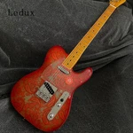Tl Electric Guitar Orange Paisley Maple Fretboard&neck S-s Pickups Fixed Bridge. Fixed Price $242.49.