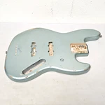 2020 Fender Road Worn '60S Jazz Bass Guitar Body Nitrocellulose Firemist Silver. Fixed Price $538.50.