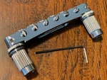 Chrome / Tonepros Style Roller Bridge Tune-o-matic Epi, Les Paul, Sg, Bigsby. Fixed Price $32.95.