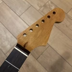 Roasted Maple Rosewood Strat Neck Nitro Satin Fits Warmoth Fender SR02B5. Fixed Price $127.00.