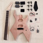Diy Bc Rich Warlock Electric Guitar Kit Double Humbucker Pickups Bk Part Bolt-on. Fixed Price $178.00.