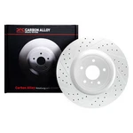Dfc 631-92018L Premium Drilled & Slotted Front Driver Side Brake Rotor. Fixed Price $108.68.