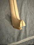 14 Fret Flamed Maple /walnut/fl Dovetail Acoustic Neck With Block. Fixed Price $189.95.