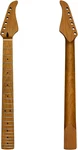 Roasted Maple Wood Guitar Neck, 22 Frets Fingerboard Fretboard. Fixed Price $189.99.