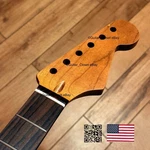 Roasted Maple Rosewood Strat Neck Satin Fits Warmoth Fender Bodies 0SR3. Fixed Price $127.00.
