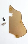 1960'S Danelectro Coral Firefly Gold Sparkle Guitar Pickguard. Fixed Price $75.00.
