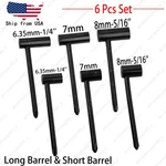 6PCS Metal Guitar 3SIZE L&s Truss Rod Repaire Adjustment Hex Box Wrench - Black. Fixed Price $22.99.