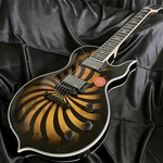 Wylde Audio Grail Solid Electric Guitar Stainless Fret Charcoal Burst Buzzsaw. Fixed Price $329.99.