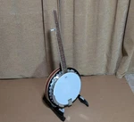 Rogue B30 Deluxe 30-BRACKET Banjo With Aluminum Rim Broken Neck. Fixed Price $119.99.