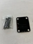 1984 Washburn G-35K Electric Guitar Neck Joint Plate Black Japan W/ Hw. Fixed Price $22.95.