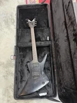 Vintage Dean Baby Z Factory Black W/hard Case Electric Guitar Skulls. Fixed Price $850.00.