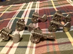Vintage 1950S 1960S Grover Open Back Sta-tite Tuners, 6-IN-LINE Bass Side. Fixed Price $82.49.