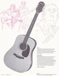 Vintage Ad Sheet #2167 - 1971 Epiphone Guitar Model 6730 W/810 Durabilt Case. Fixed Price $19.99.