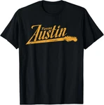 New Limited Austin Texas Guitar Neck T-shirt. Fixed Price $19.00.
