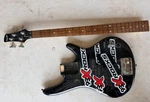 Ibanez Gio Soundgear 4-STRING Electric Bass Guitar Body & Neck, Black Right-hand. Fixed Price $75.00.