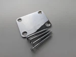 Dean Avalanche Deluxe Neck Plate With Screws Chrome 1.5X2 No Logo. Fixed Price $15.00.