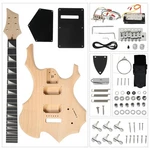 Pinikuyiro Diy 6 String Electric Guitar Kits, Mahogany Body Maple Style. Fixed Price $148.99.