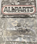 Allparts Tk 0902-001 Eyelet Bushings (6) Nickel. Fixed Price $24.99.