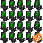 Guitar Tuner Clip On Ukulele 20 Pack For All Instruments Bass Uk.... Fixed Price $71.53.