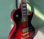 Red Electric Guitar Gold Hardware Hh Pickups Rosewood Fretboard 22FRETS. Fixed Price $252.98.