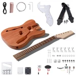 Diy Tl Semi-hollow Style Electric Guitar Kits With Mahogany Body And Maple Ne.... Fixed Price $200.12.