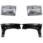 Fender Front Left-and-right & For Jeep Grand Cherokee 1993-1998. Fixed Price $337.18.
