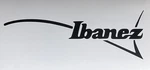 Ibanez Black Left Handed Guitar Neck Decal, Sticker, Logo 5.5" Long Die Cut. Fixed Price $5.99.