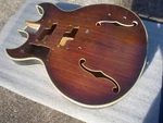 Rare 1963 Norma Barney Kessel Archtop Electric Guitar Body Matsumoku Lawsuit Era. Fixed Price $295.00.