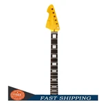 22FRET Maple Guitar Neck 25.5INCH Rosewood Fretboard Yellow Left Hand Finished. Fixed Price $68.50.