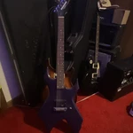 B.c. Rich Purple Solid Body Electric Guitar 6 String Right-handed. Fixed Price $150.00.