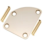 Musiclily Pro Gold Steel Contoured Heel Neck Plate For Strat Tele Guitar Bass. Fixed Price $11.59.